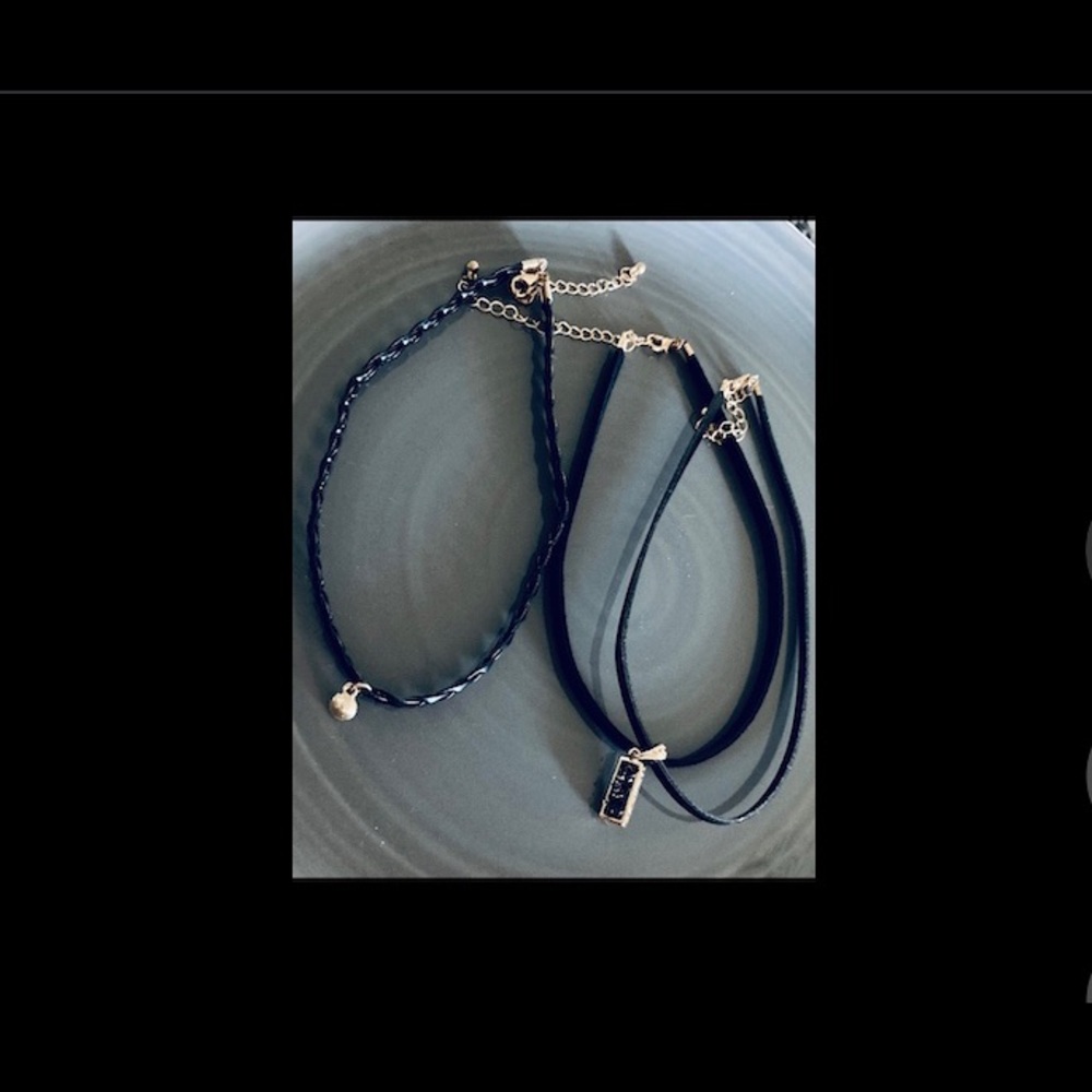 Set of 3 vintage chokers